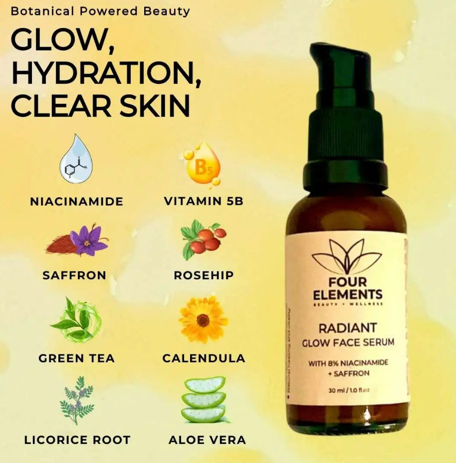 Four Elements - Radiant Glow Face Serum 30ml