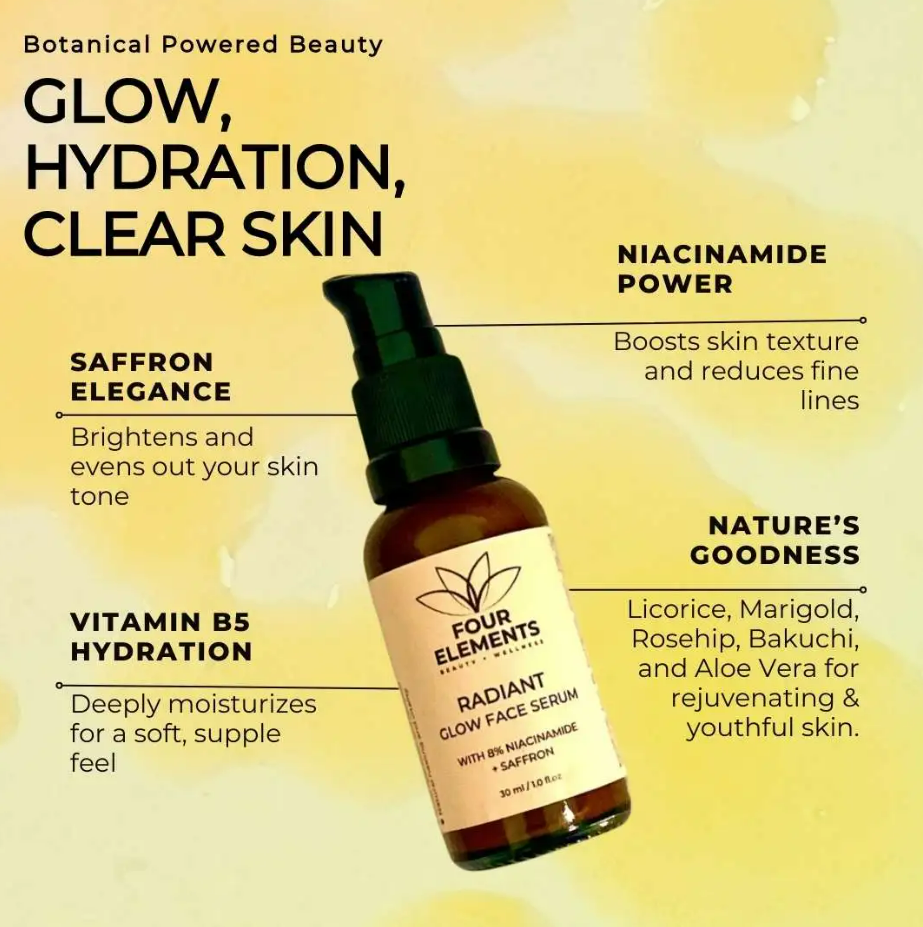 Four Elements - Radiant Glow Face Serum 30ml