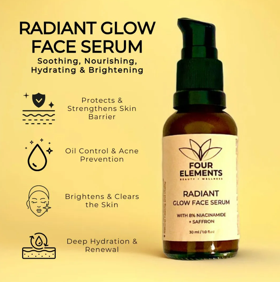 Four Elements - Radiant Glow Face Serum 30ml