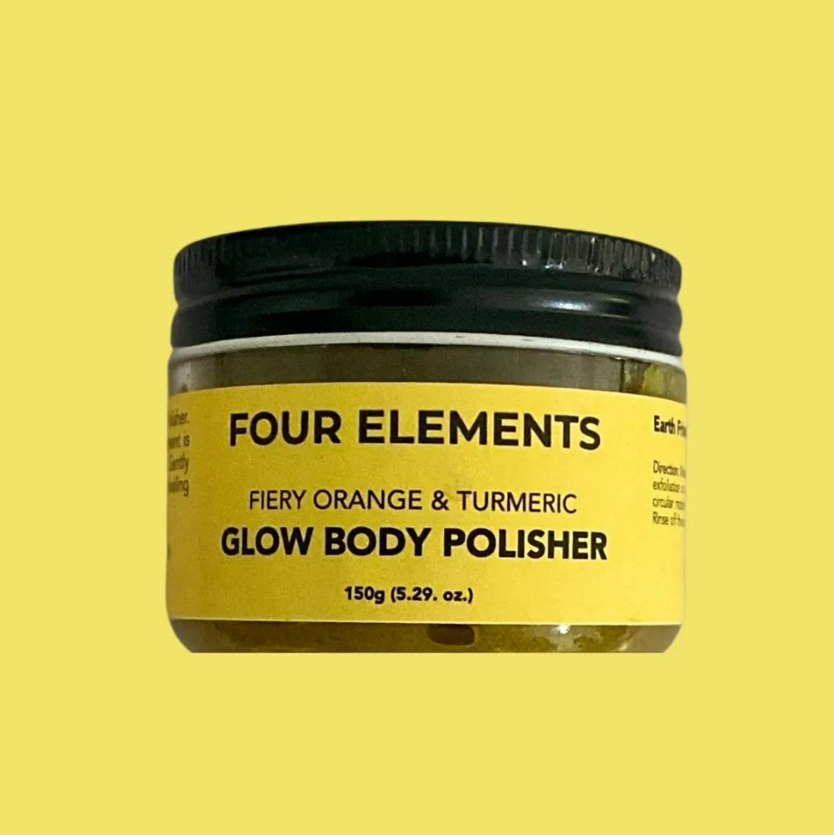 Four Elements Glow Body Polisher | Fiery Orange & Turmeric 150g