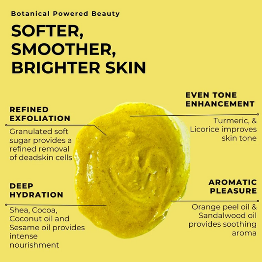 Four Elements Glow Body Polisher | Fiery Orange & Turmeric 150g