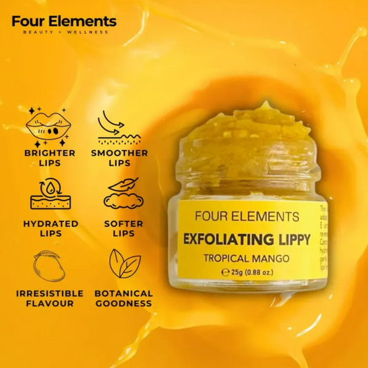Four Elements Exfoliating Lippy | Tropical Mango 25G