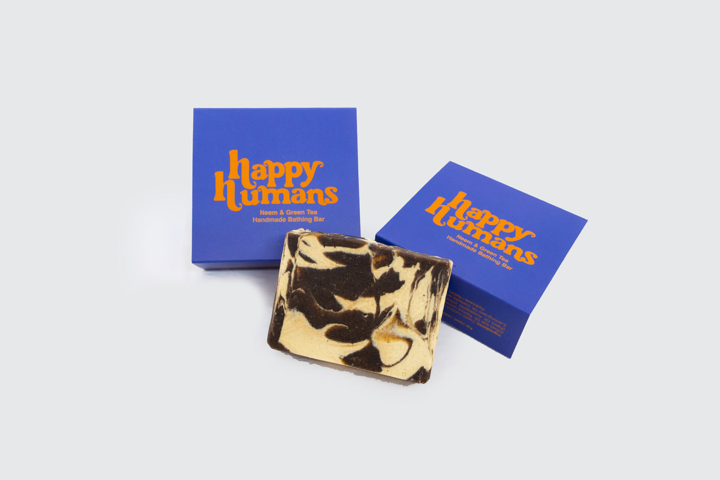 Happy Humans Bathing Bar - Neem and Green Tea 100g