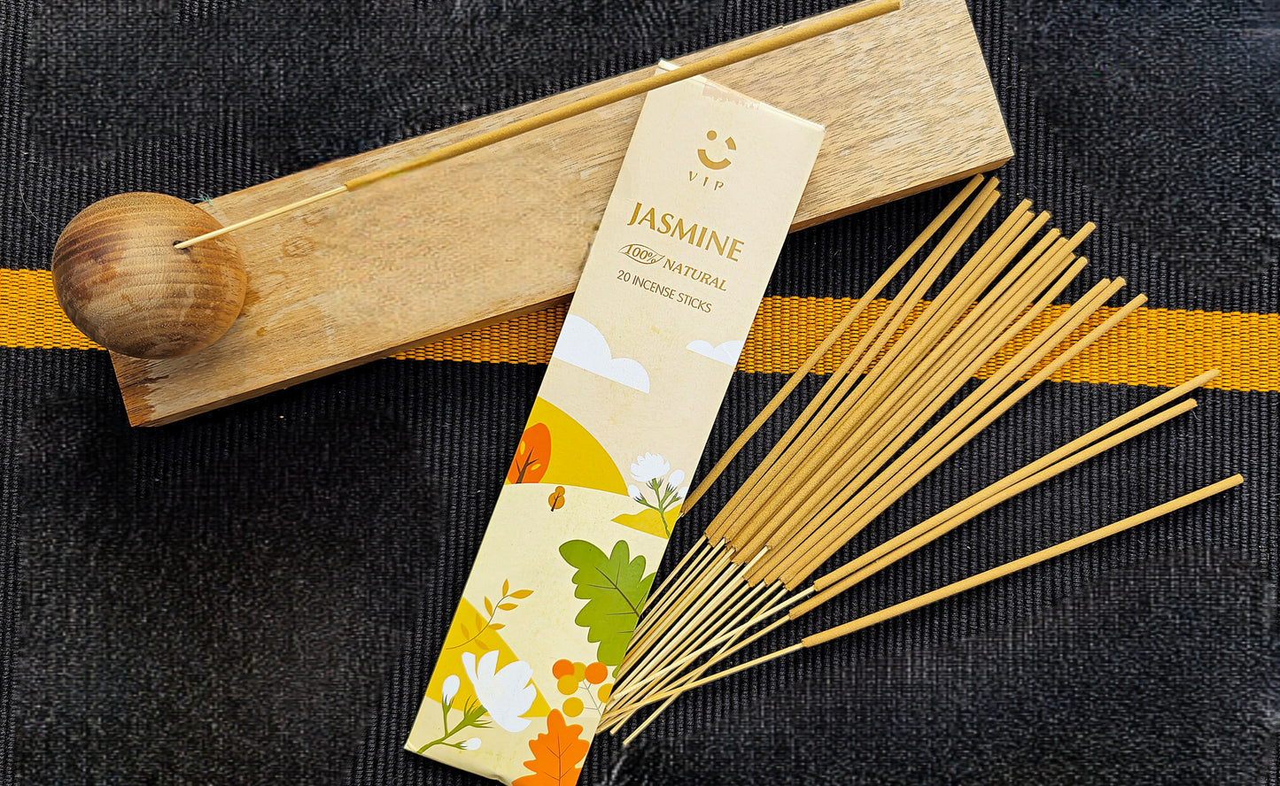 Natural Incense - Jasmine 20 Sticks