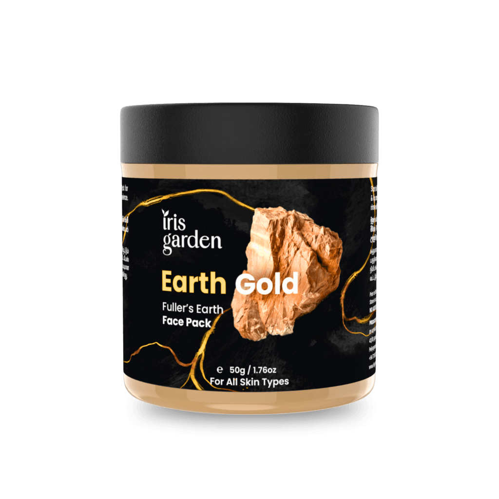 Iris Garden - Earth Gold Fuller's Earth Face Pack 50g