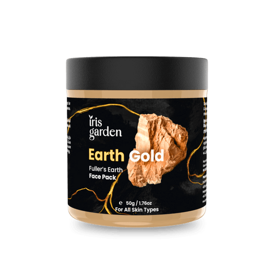 Iris Garden - Earth Gold Fuller's Earth Face Pack 50g