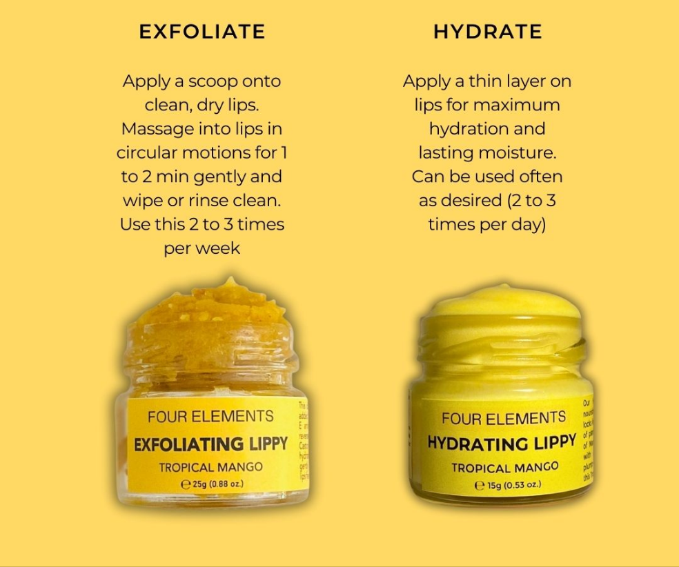 Four Elements Tropical Mango Lip Care Duo