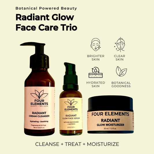 Four Elements Radiant Glow Face Care Trio
