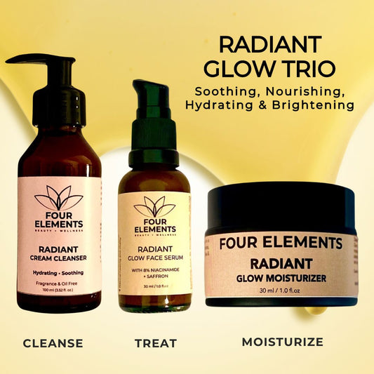 Four Elements Radiant Glow Face Care Trio