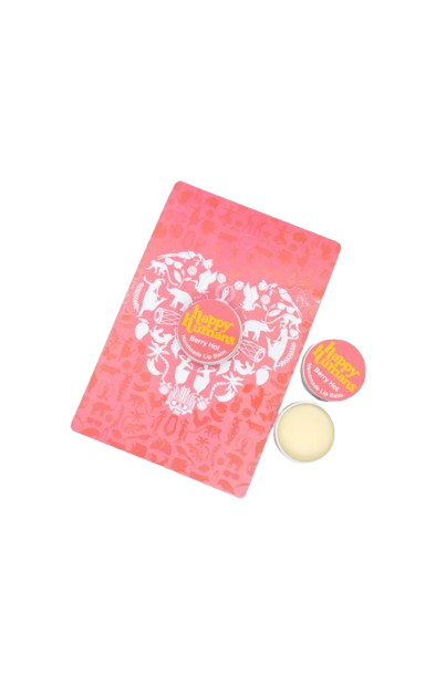 Happy Humans Berry Hot Strawberry Lip Balm 12g